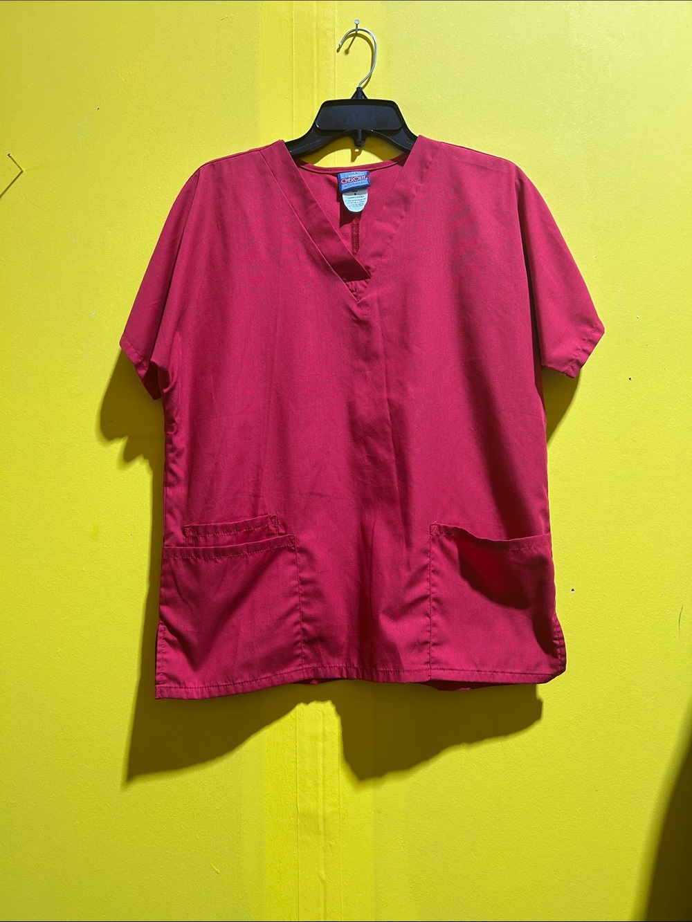 Cherokee Women's Red and NavyMedical Scrub Tops